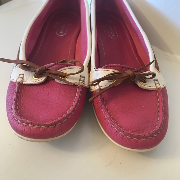 COACH Mules Pink/White - Picture 3 of 6